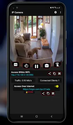 WiFi IP Camera android App screenshot 10