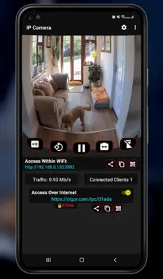 WiFi IP Camera android App screenshot 4